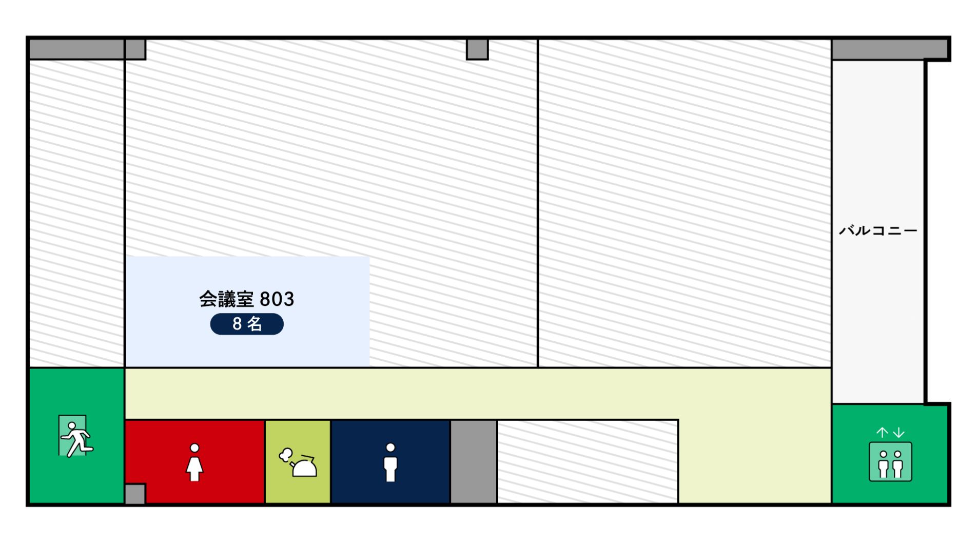 IGS(アイグロースシップ)8Fフロアマップ